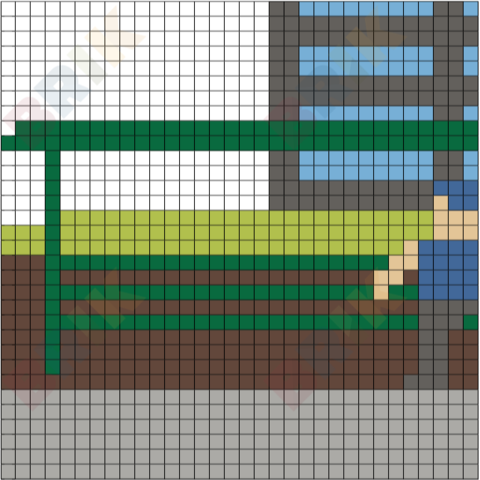 City 5 Pixel Art
