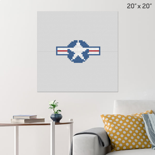 Air Force  old Brick Poster