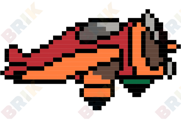 Airplane Pixel Art