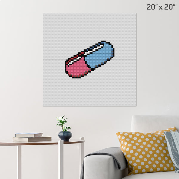 Akira Pill Brick Poster