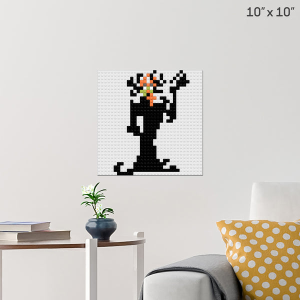Aku Brick Poster