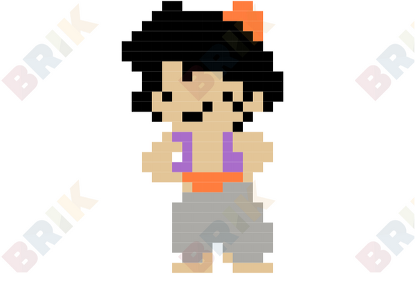 Aladdin Pixel Art