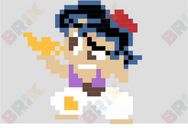 Aladdin Pixel Art