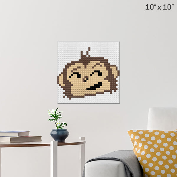 All Our Uncles are Monkeys Day Brick Poster