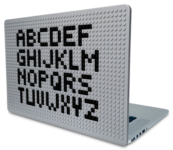 Alphabet Kit Laptop Case