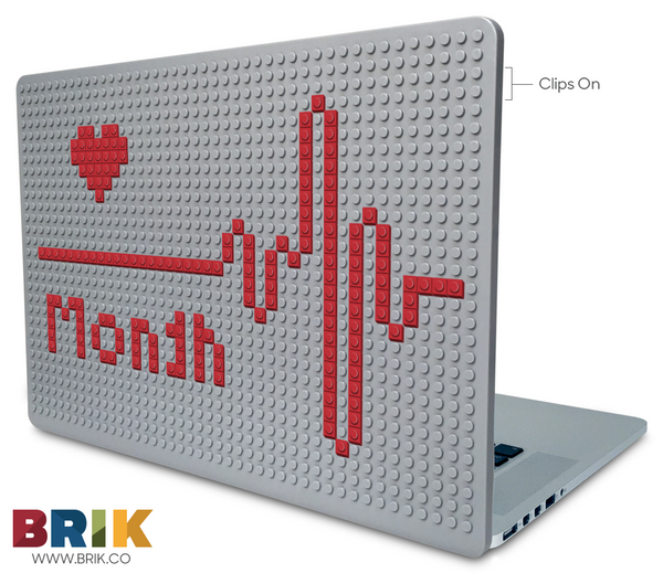 American Heart Month Laptop Case