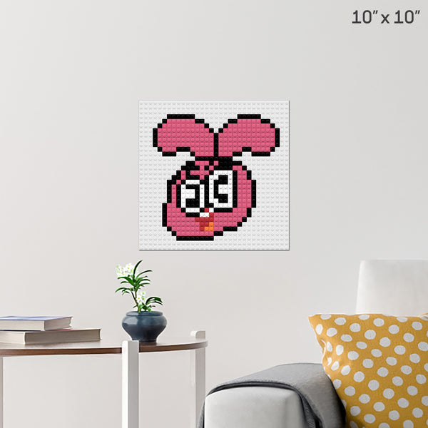 Anais Watterson Brick Poster