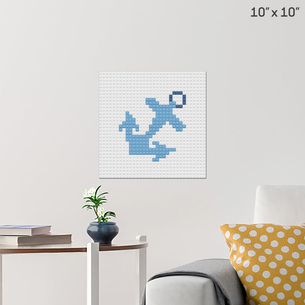 Anchor Brick Poster