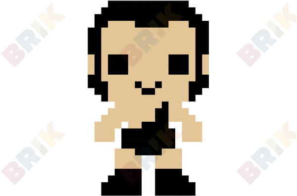 André the Giant Pixel Art