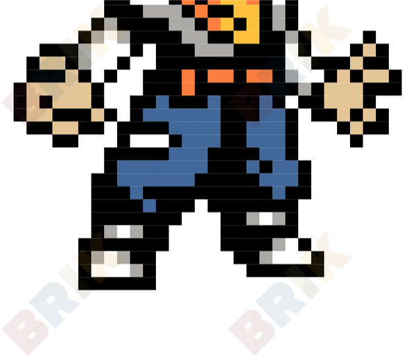 Android 17 Pixel Art