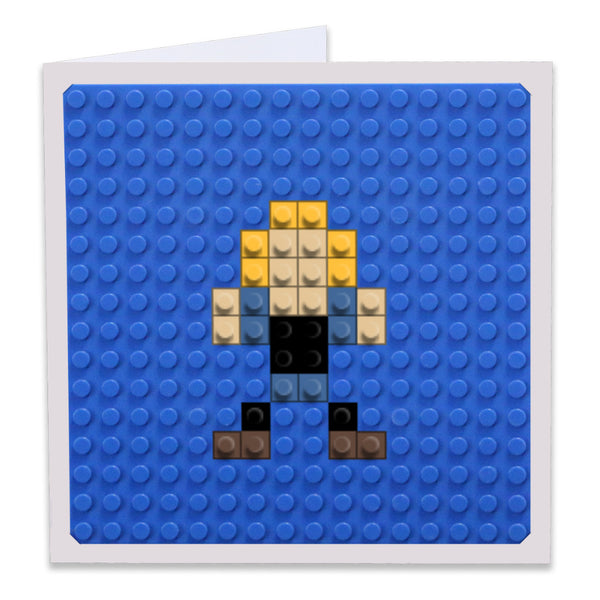 Android 18 Greeting Card