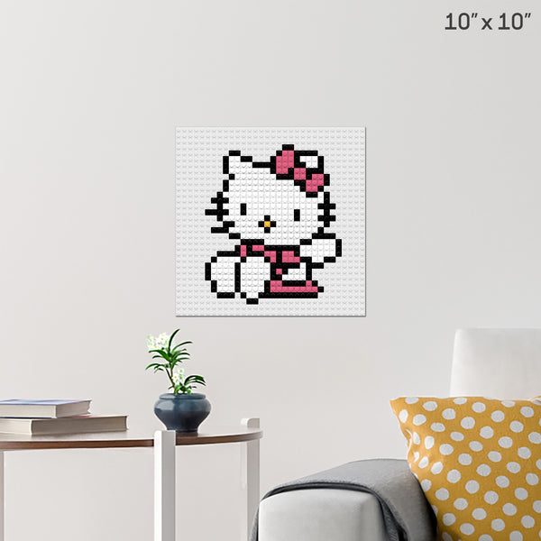 Angel Kitty Brick Poster