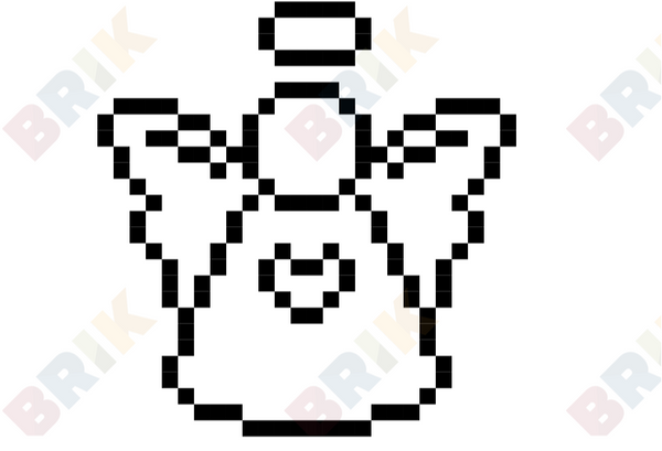 Angel Pixel Art