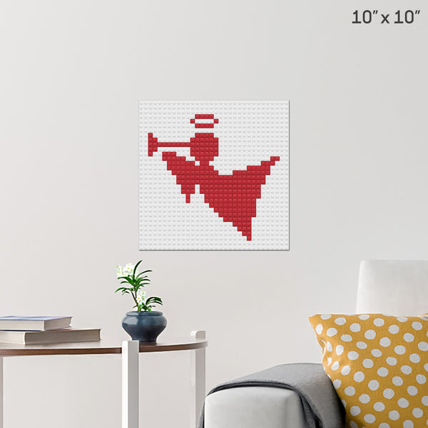 Angel Brick Poster