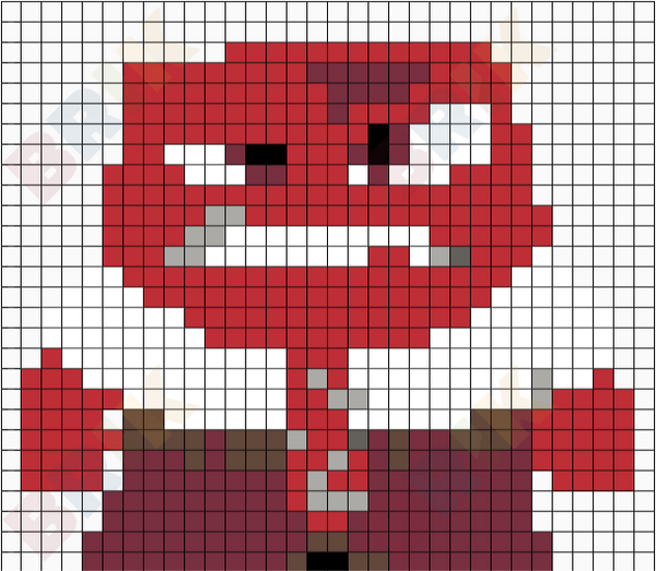 Anger 32x32 Pixel Art
