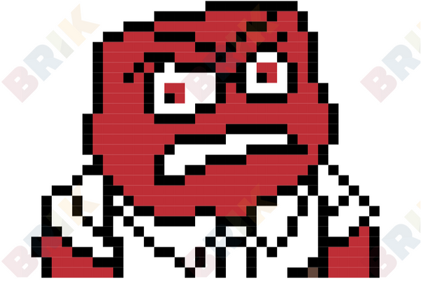 Anger Pixel Art