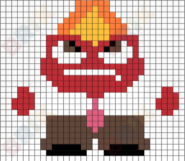 Anger Pixelart