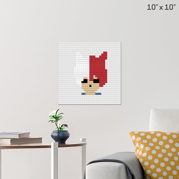 anime Brick Poster