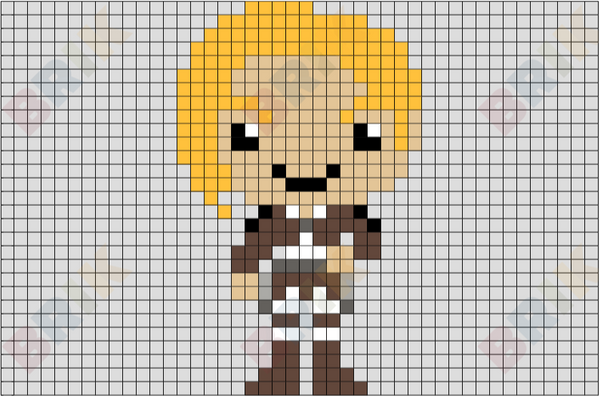 Annie Leonhart Pixel Art
