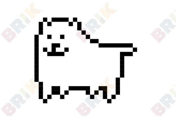 Annoying Dog Pixel Art