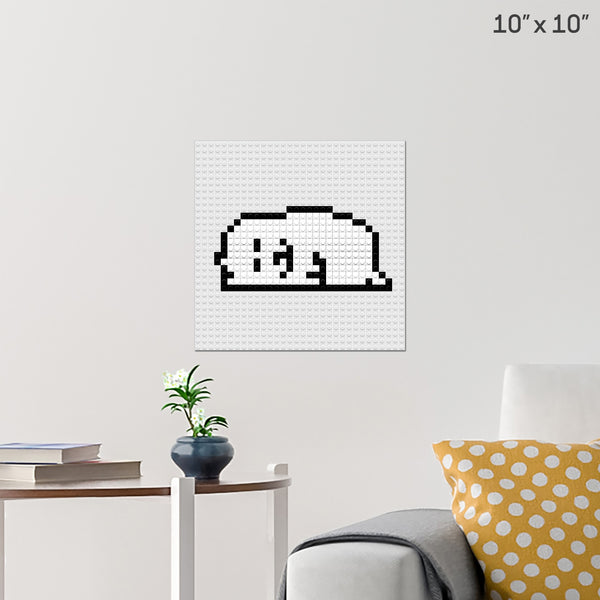 Annoying Dog Brick Poster