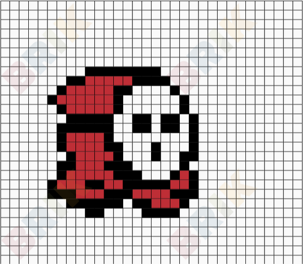 Shy Guy / Anomaly Pixelart