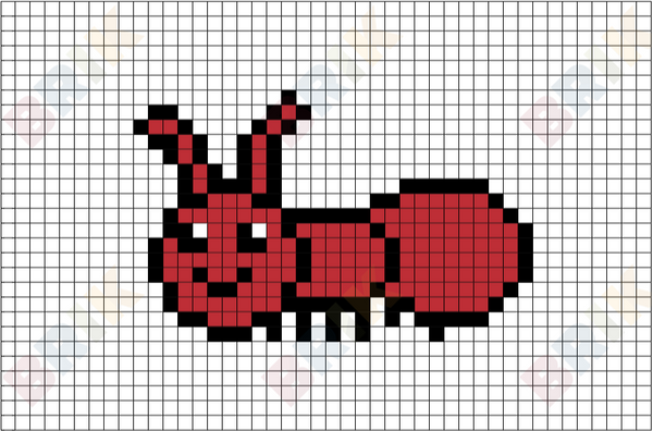 Ant Pixel Art