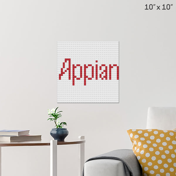 Appian Brick Poster