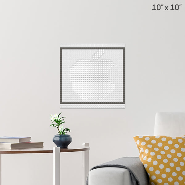 Apple Brick Poster