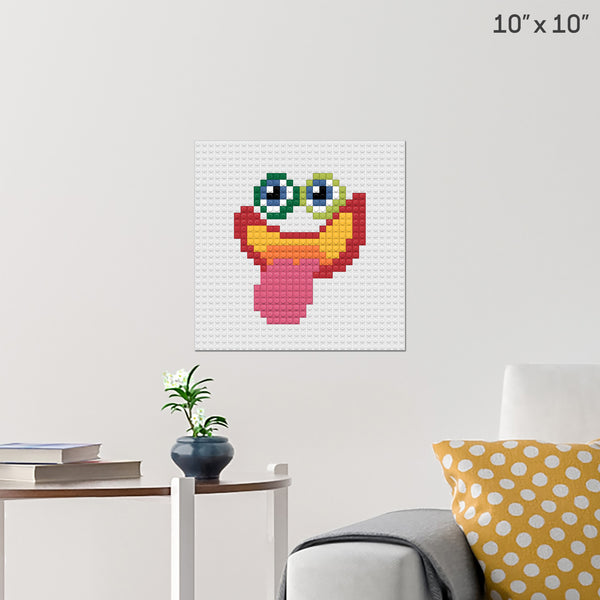 April Fools' Day Brick Poster