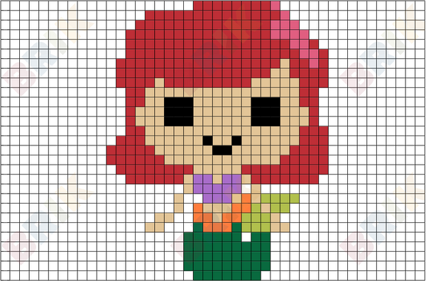 Ariel Pixel Art