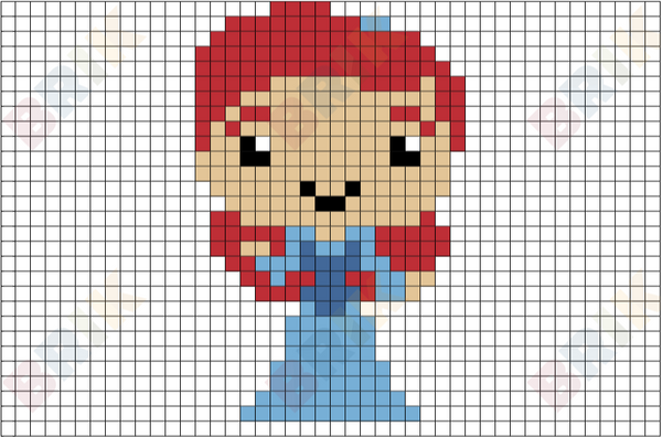 Ariel Pixel Art