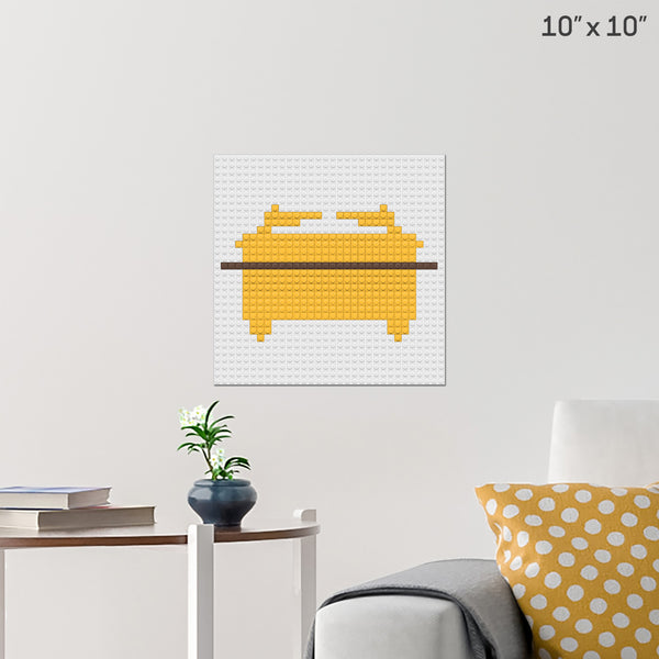 Ark of the Covenant Brick Poster