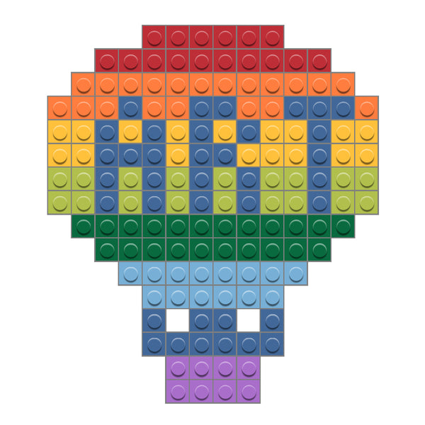art balloon rainbow