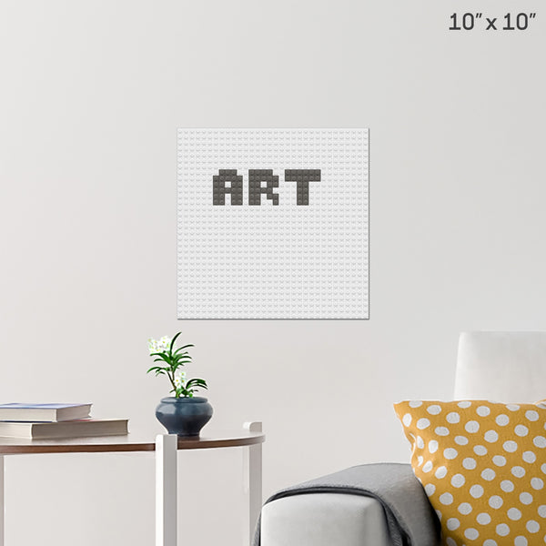 ART BEST Brick Poster