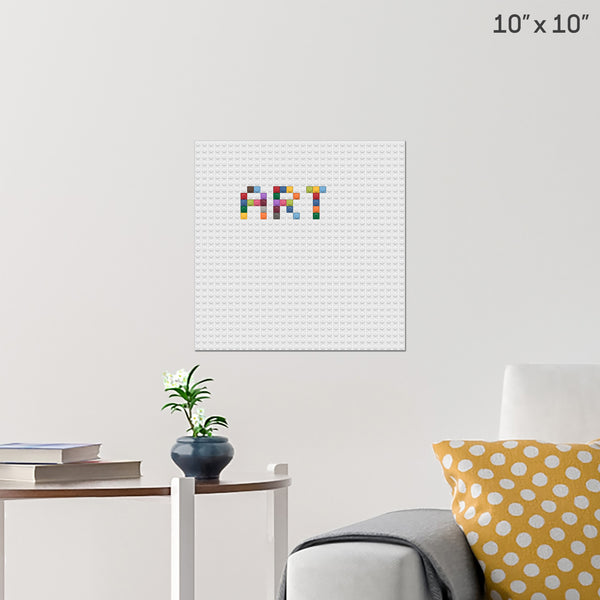 ART COLORS Brick Poster