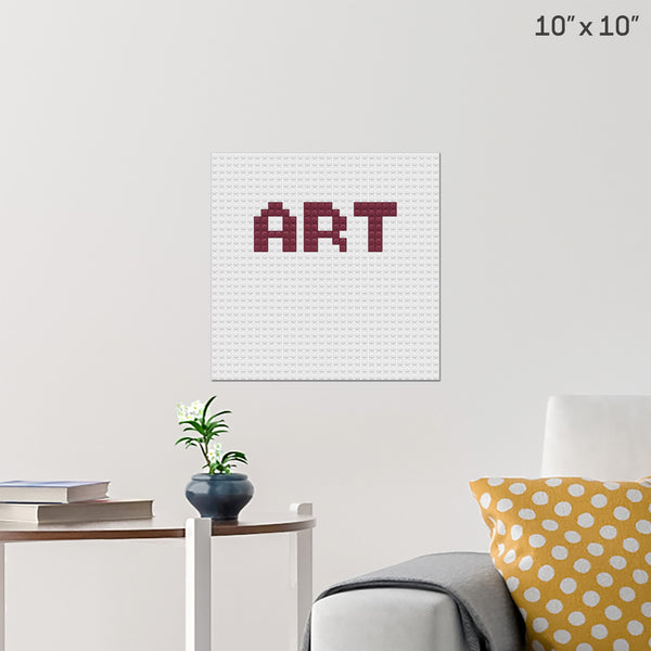 ART Brick Poster