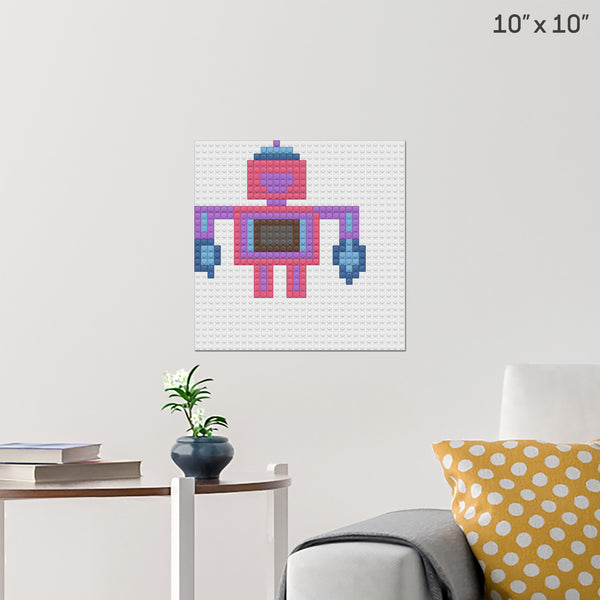 Art Brick Poster
