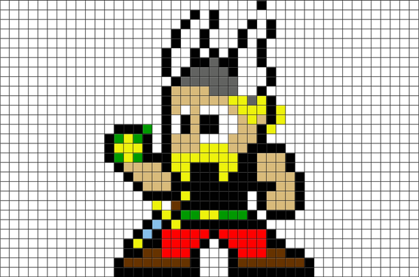 Asterix Pixel Art