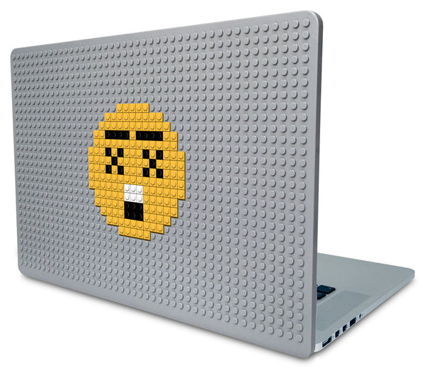 Astonished Face Emoji Laptop Case