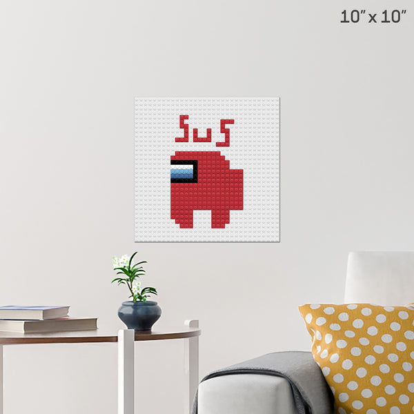 aumugus Brick Poster