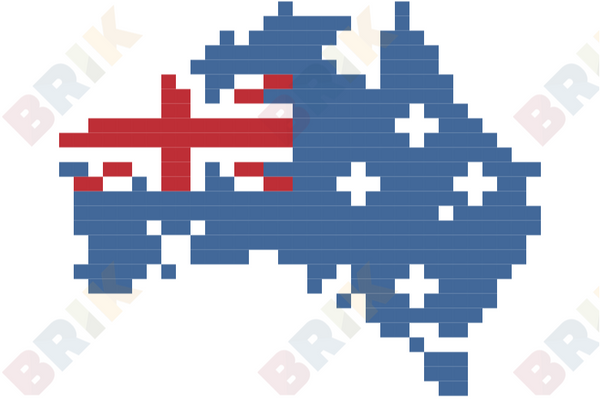 Australia Day Pixel Art