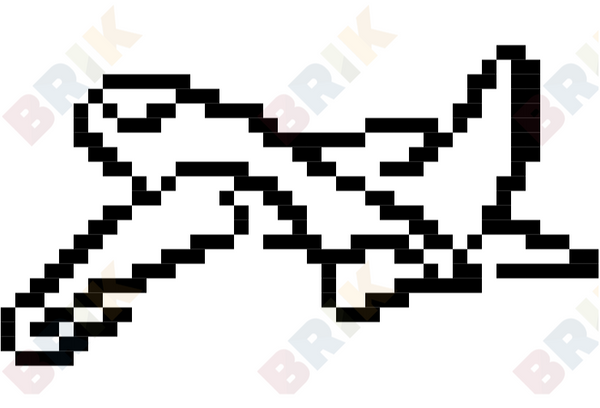 Aviation Day Pixel Art