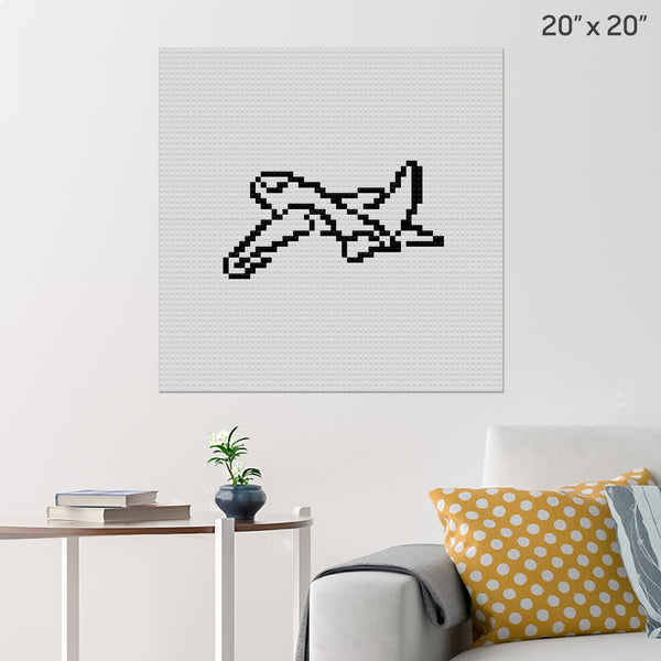 Aviation Day Brick Poster