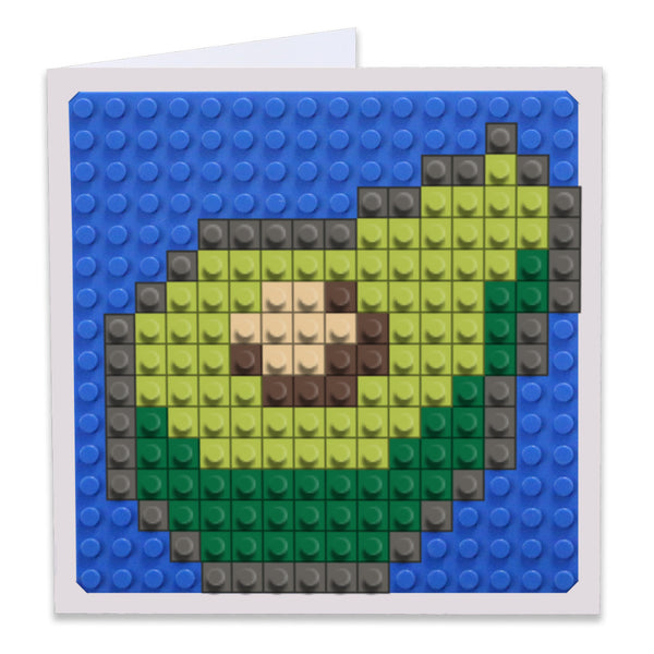 Avocado Greeting Card