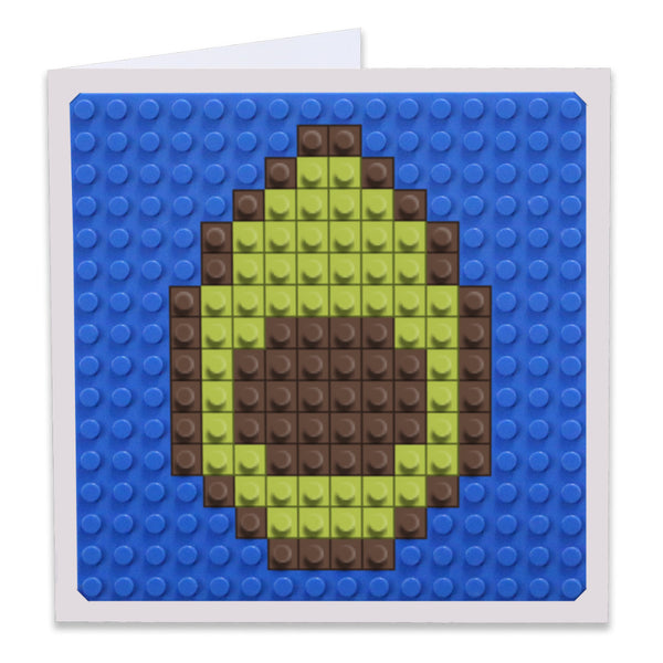 Avocado Greeting Card