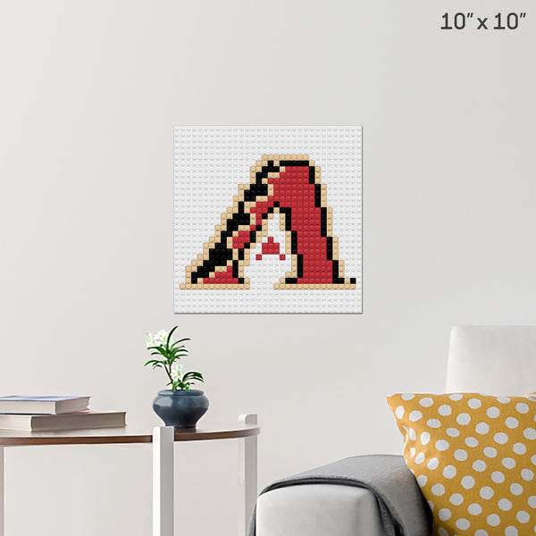 azdimondbacks Brick Poster