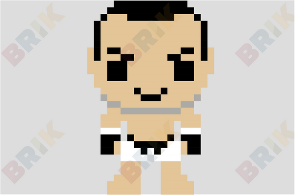 B.J. Penn Pixel Art