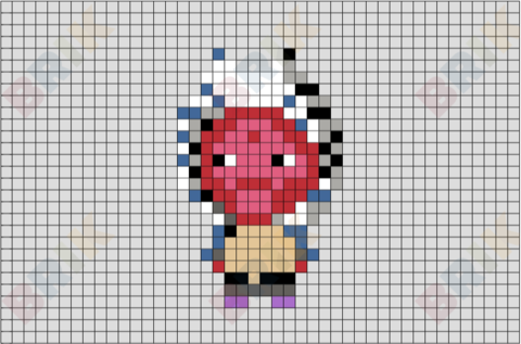 Togruta Pixel Art