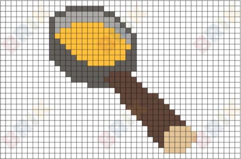 Magnifying Glass Pixel Art